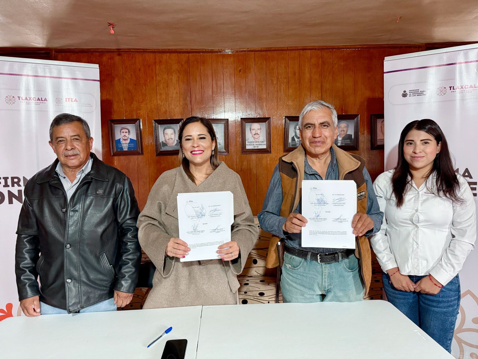 Convenio ITEA y “El Encanto de la Luciérnaga” para alfabetizar a adultos en Tlaxcala