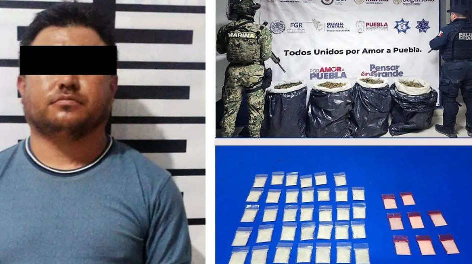 Foto: Cortesía FGE y SSP asestan golpes al narcomenudeo en tres municipios poblanos