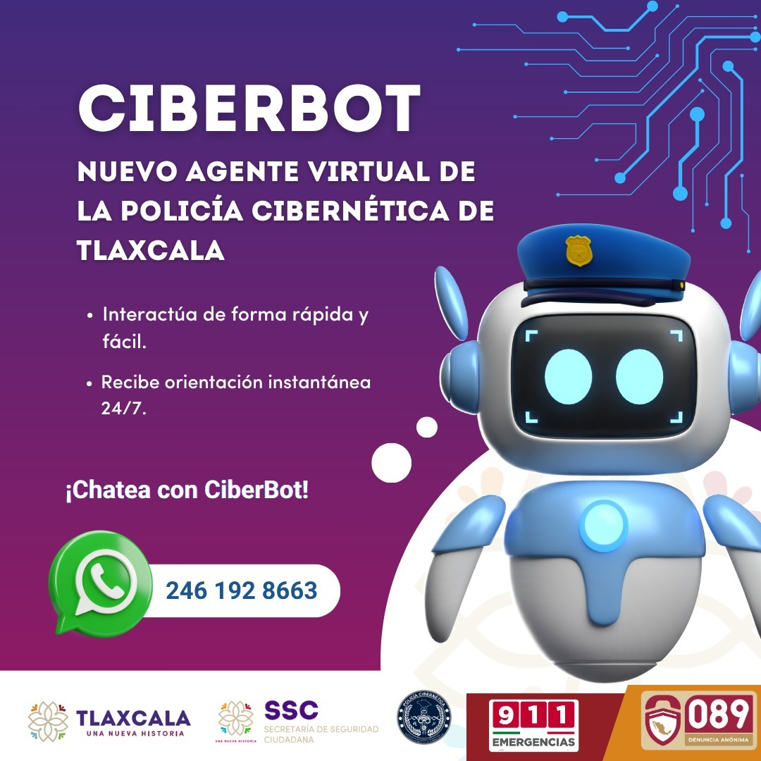 Lanzan ChatBot 24/7 por WhatsApp para reportar delitos cibernéticos