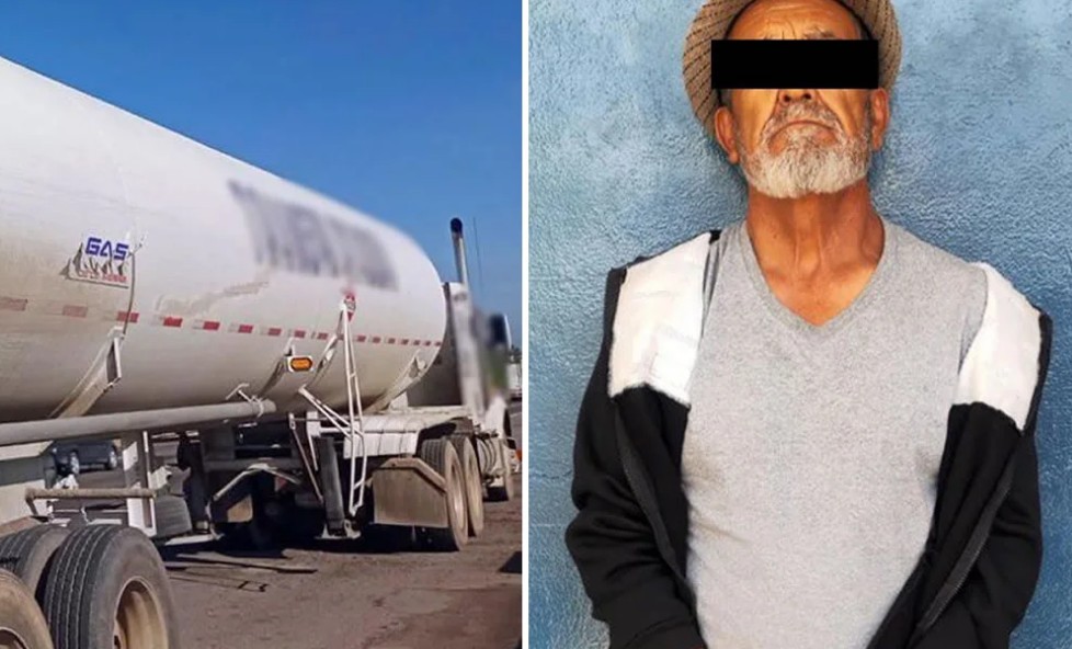 Foto: Cortesía Videovigilancia detecta pipa robada en la autopista México–Puebla