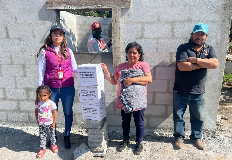 Respuesta inmediata del SEDIF ante lluvias en Puebla