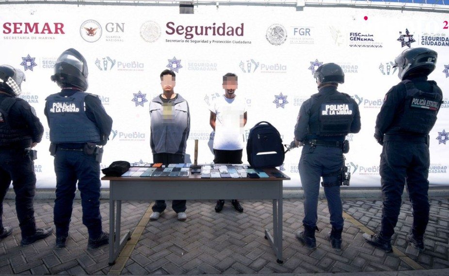 Foto: Cortesía Capturan a dos asaltantes del Coppel en La Margarita, Puebla
