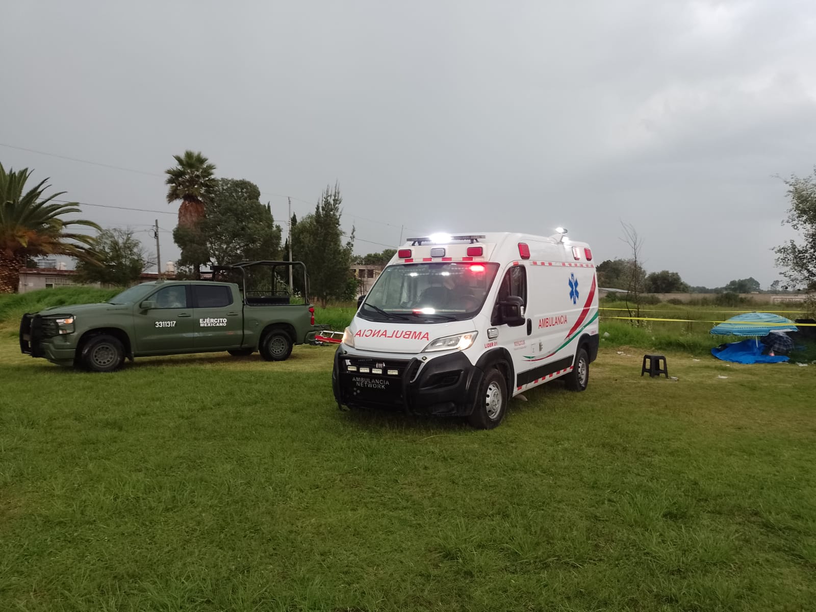 Ejecutan a balazos a un hombre en campos de futbol de El Salado, Nopalucan; recibió disparo en la cabeza