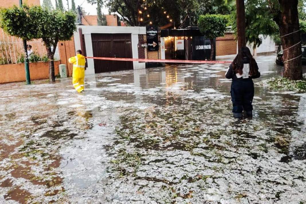 Granizada en Tlaxcala: activan operativo de emergencia por daños severos