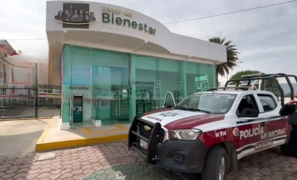 Roban cajero del Banco del Bienestar en Chachapa, Amozoc