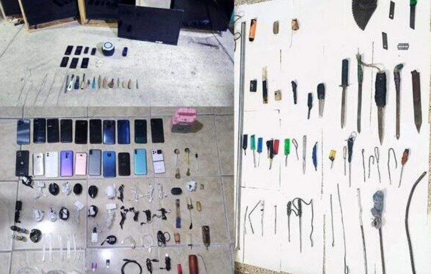 Foto: Cortesía SSP refuerza seguridad en penales de Puebla con operativos simultáneos