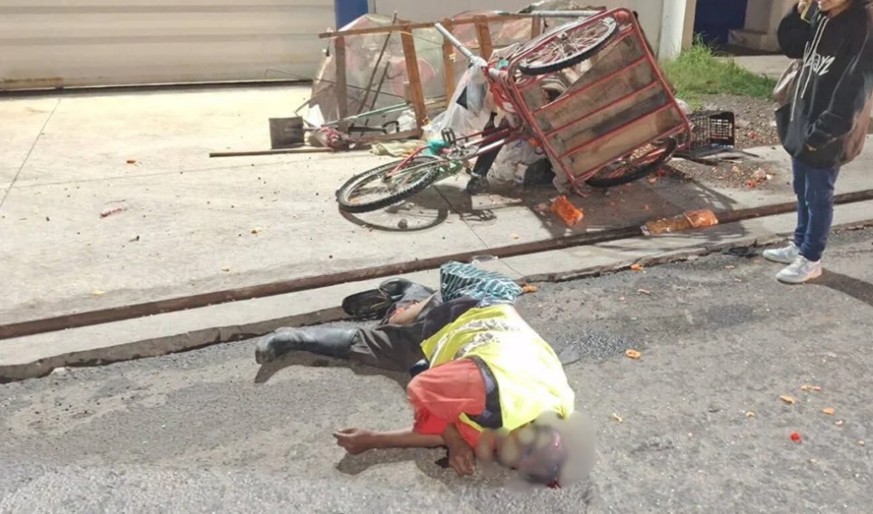Foto: Cortesía Vendedor de chicharrines muere atropellado en Chachapa