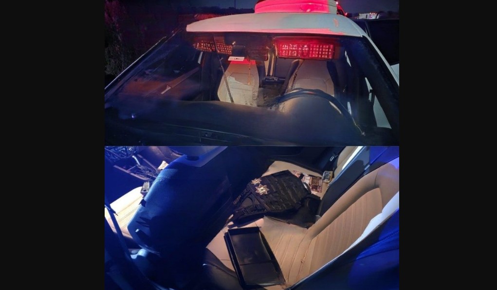 Foto: Cortesía Detienen patrulla falsa usada para asaltos en la autopista Puebla-Córdoba