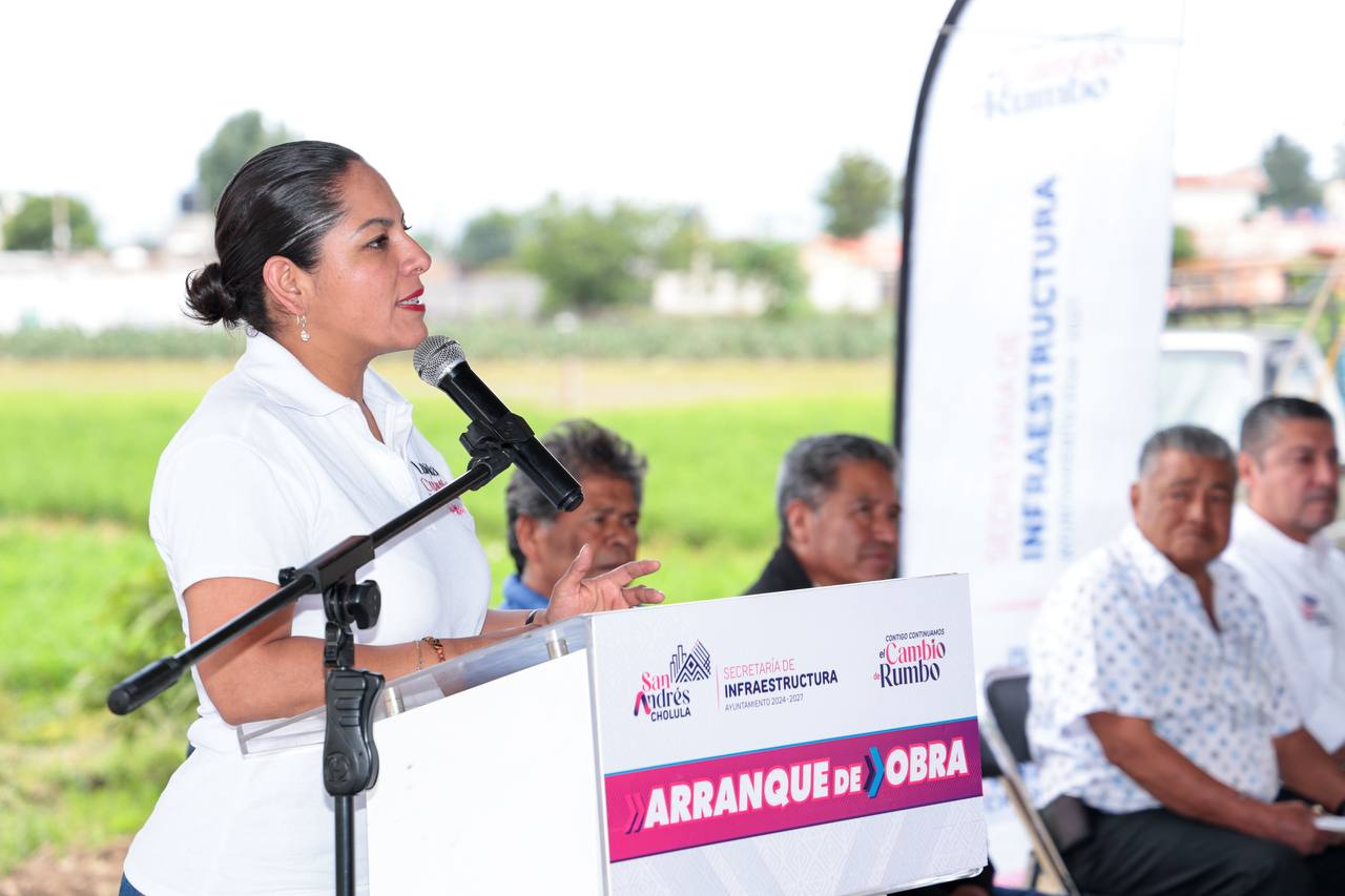 Comunicado oficial Inicia Lupita Cuautle obra ahora en San Luis Tehuiloyocan