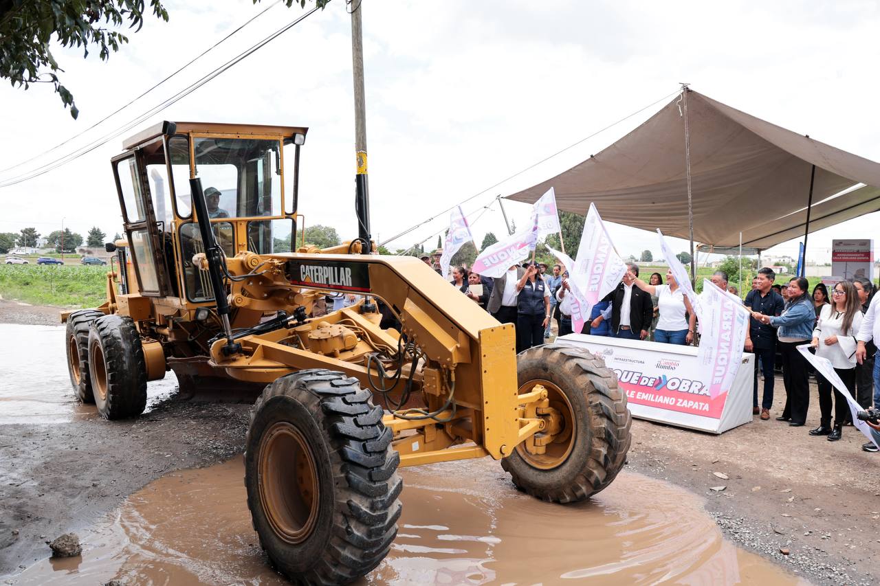 Comunicado oficial Inicia Lupita Cuautle obra ahora en San Luis Tehuiloyocan