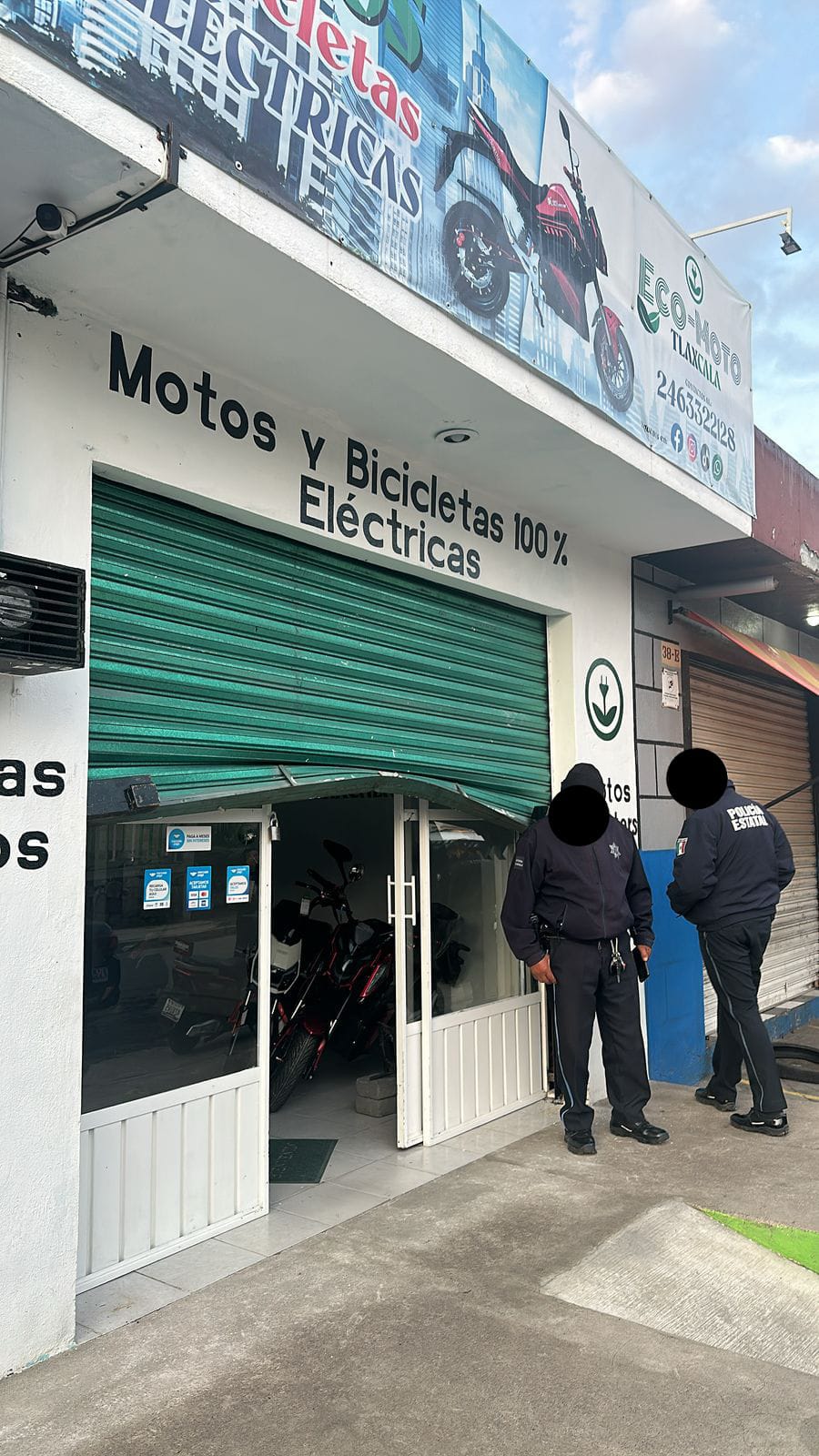 Robo en Eco-Moto Tlaxcala: delincuentes sustraen bicicletas y scooters eléctricos