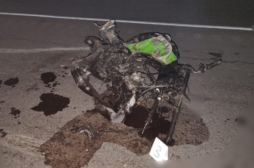 Foto: Cortesía Tragedia en la autopista México-Puebla: mueren dos motociclistas