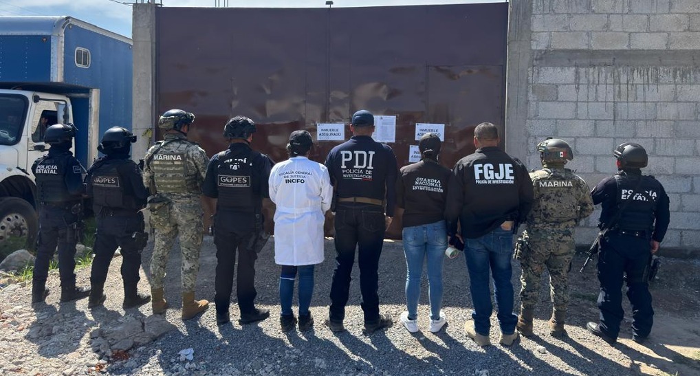 Aseguraron productos relacionados con una investigación en San Sebastián Xolalpan