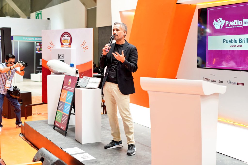 Foto: Cortesía “Puebla Brilla” busca recuperar espacios públicos y lograr una ciudad 100 % iluminada