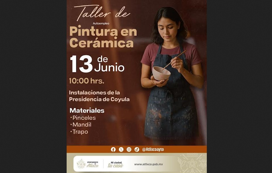 Foto: Cortesía Ariadna Ayala impulsa autoempleo femenino en Atlixco