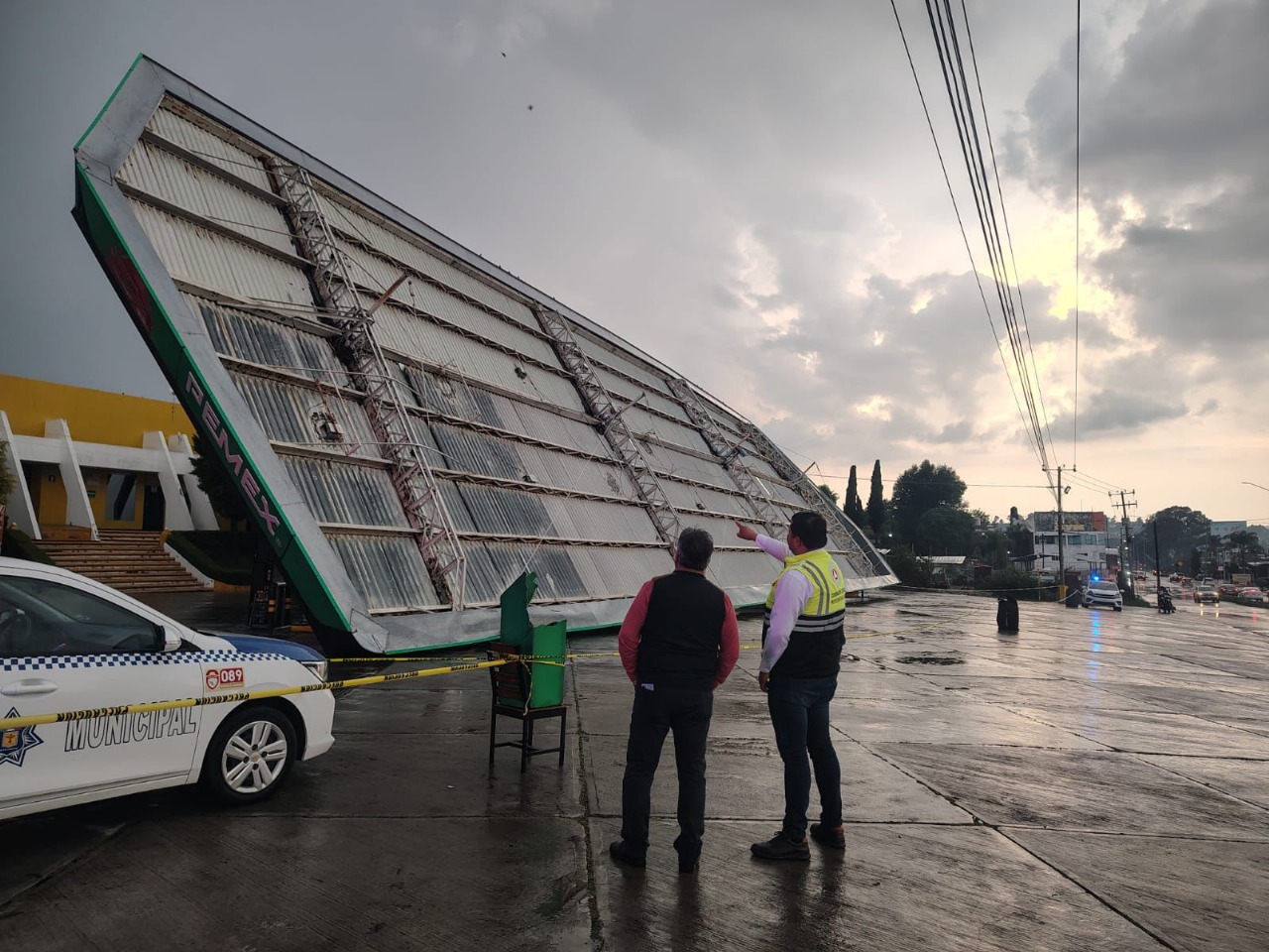 Colapsa techumbre en Tepeyanco; sin heridos y bajo control: CEPC