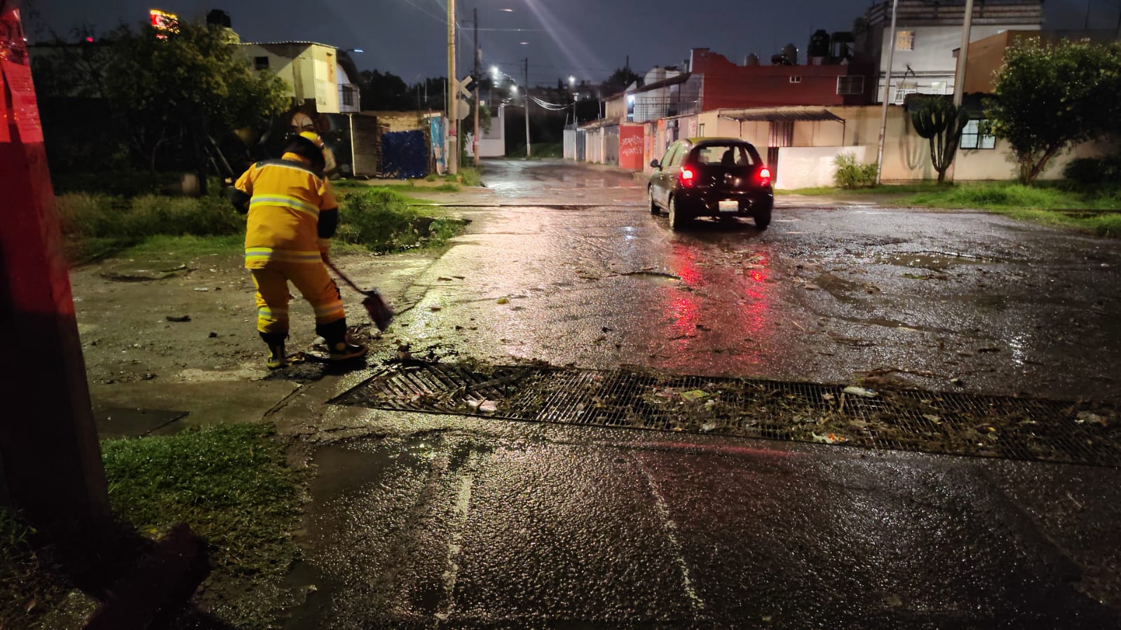 Implementa Cuautlancingo acciones preventivas tras lluvias intensas