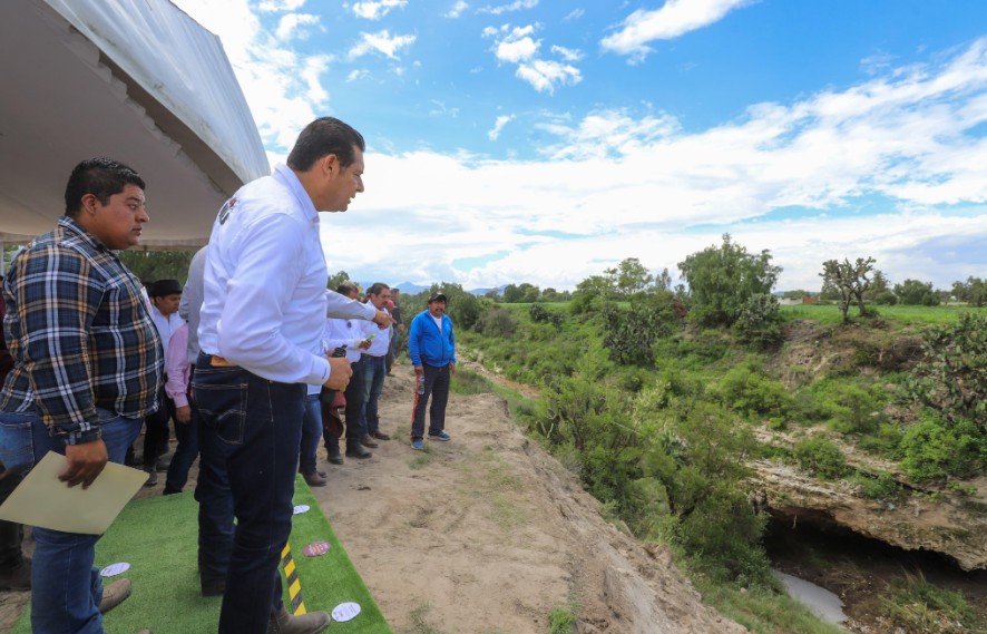 Foto: Cortesía Gobernador Armenta impulsa el rescate ecológico del Tetzahuapan