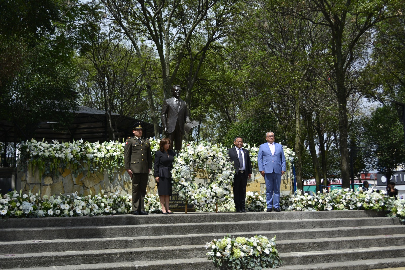 Honran en Tlaxcala el legado de Emilio Sánchez Piedras en Apizaco