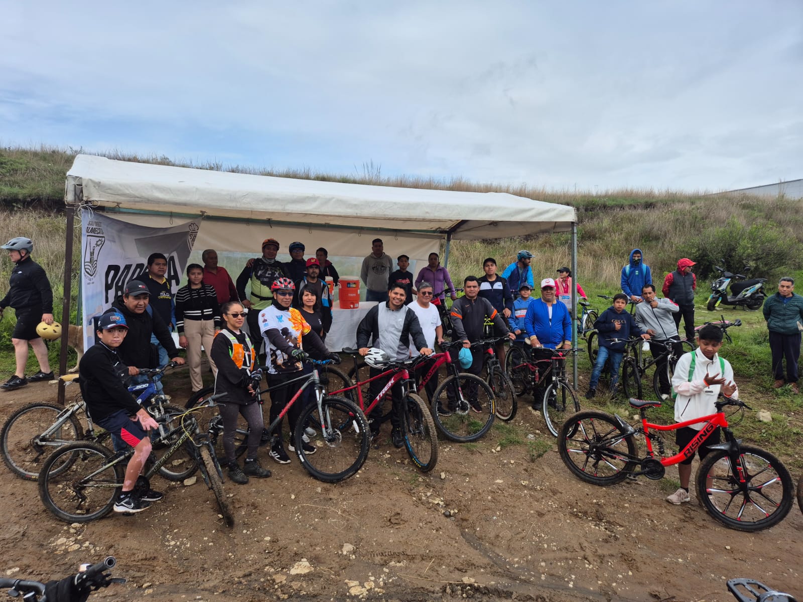 Comunicado oficial Participa Omar Muñoz en rodada ciclista con motivo del “Día del Padre”
