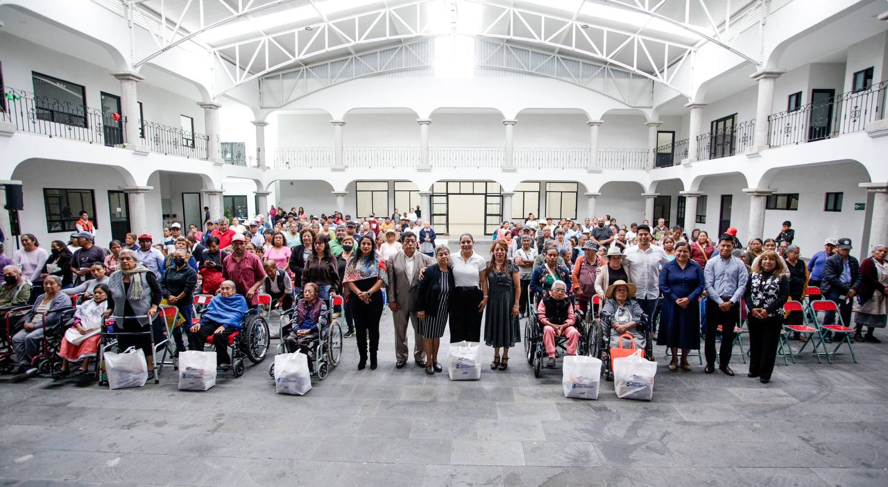 Con gran éxito concluye segunda entrega de apoyos alimentarios en San Andrés Cholula