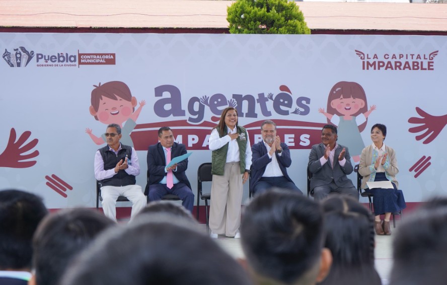 Foto: Cortesía Arranca en Puebla el programa Agentes Imparables