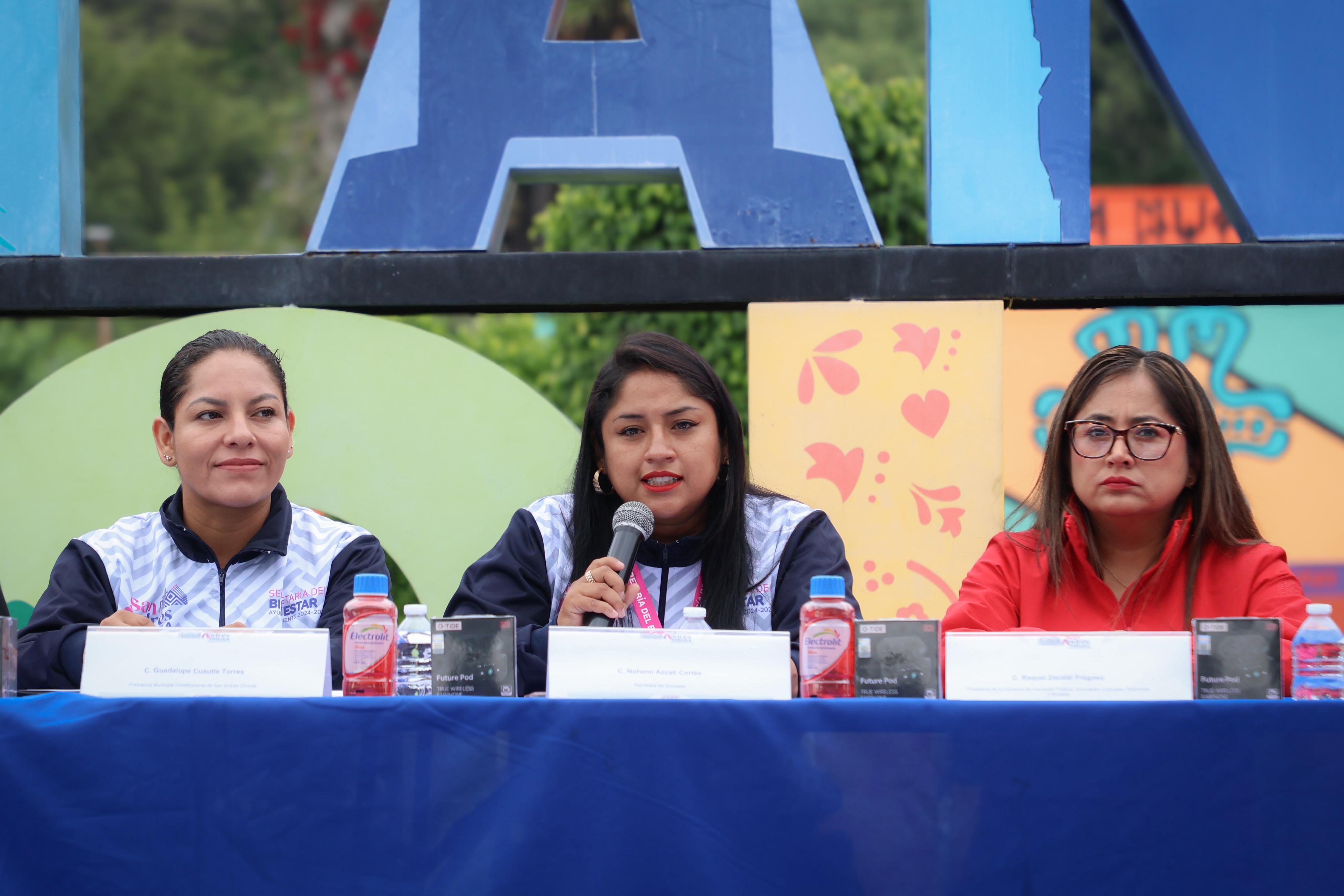 Comunicado oficial Lupita Cuautle presenta carrera juvenil para promover el deporte y la cohesión social