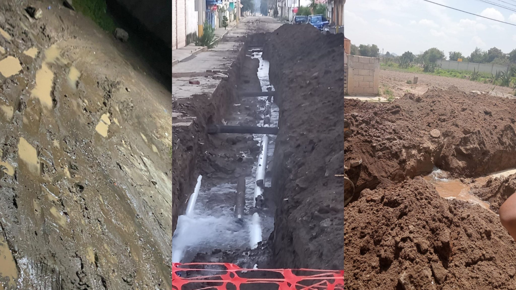 Denuncian abandono en calle Xicohténcatl de Amaxac en plena feria