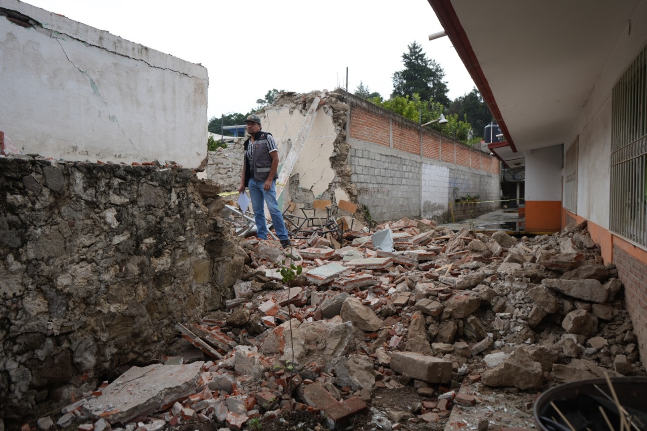 Totolac: Jardín de Niños María Montessori continúa clases en línea tras daños