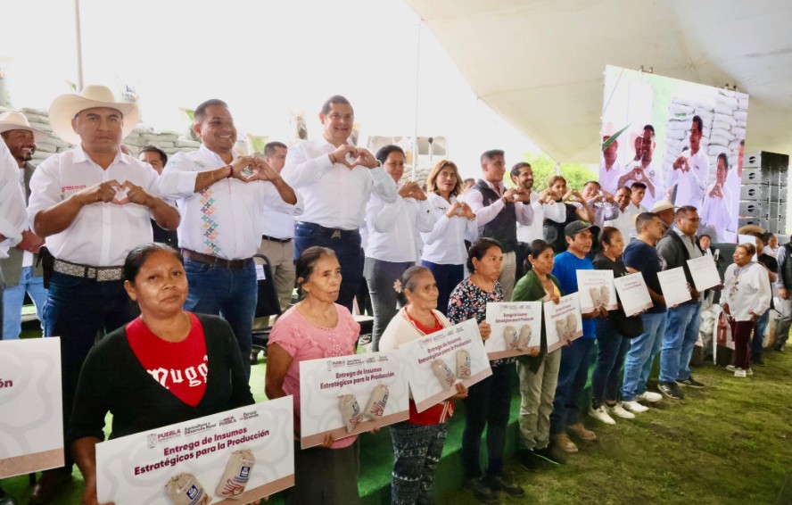 Foto: Cortesía Impulsan el campo y obras comunitarias en Puebla con más de 20 mdp