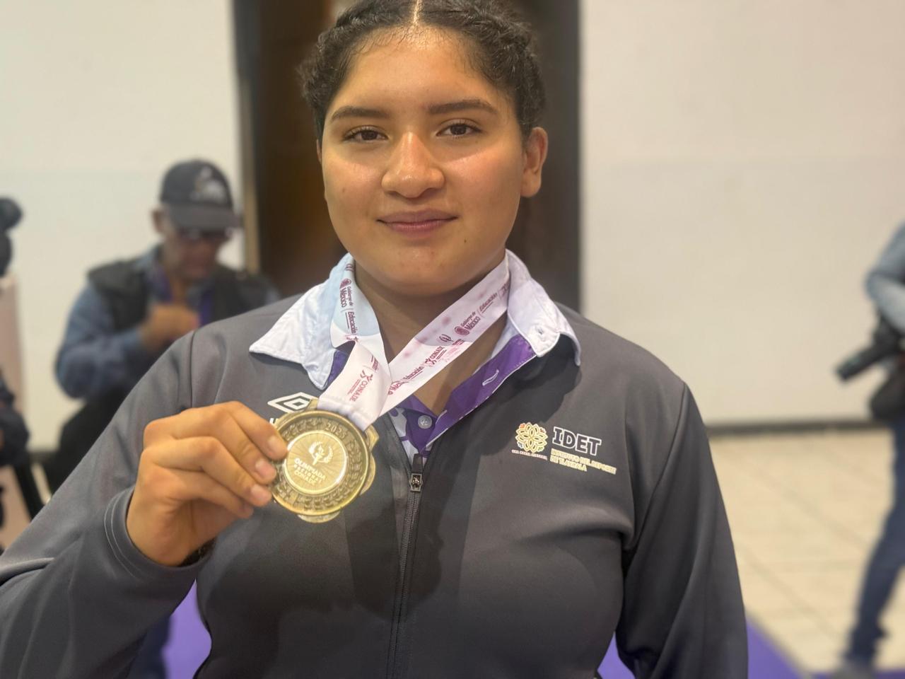 Natalia Padilla gana oro para Tlaxcala en judo CONADE 2025