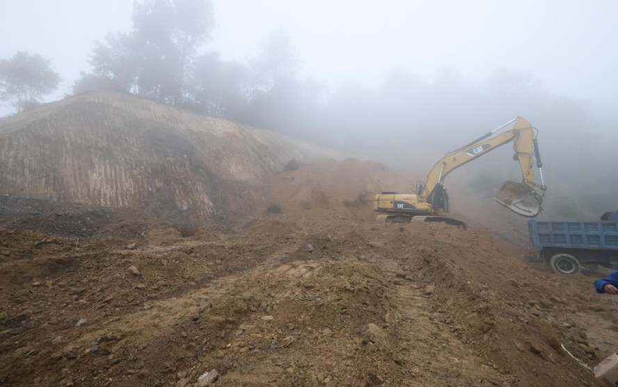 Foto: Cortesía Atención inmediata ante desgajamiento en Eloxochitlán