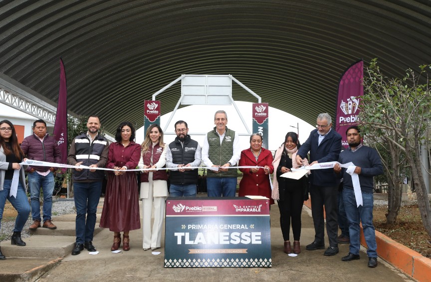 Foto: Cortesía Techado escolar en Vista del Valle beneficiará a más de 160 estudiantes