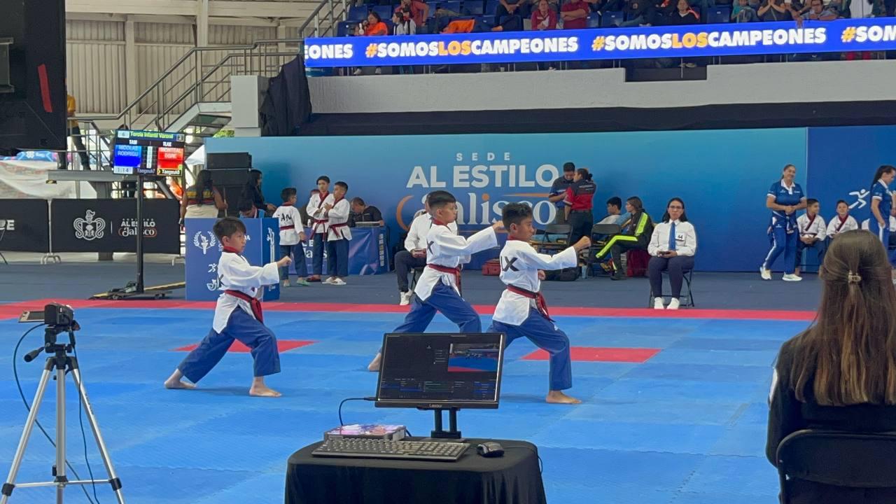 Tlaxcala gana plata en Taekwondo Poomsae en la Olimpiada CONADE 2025