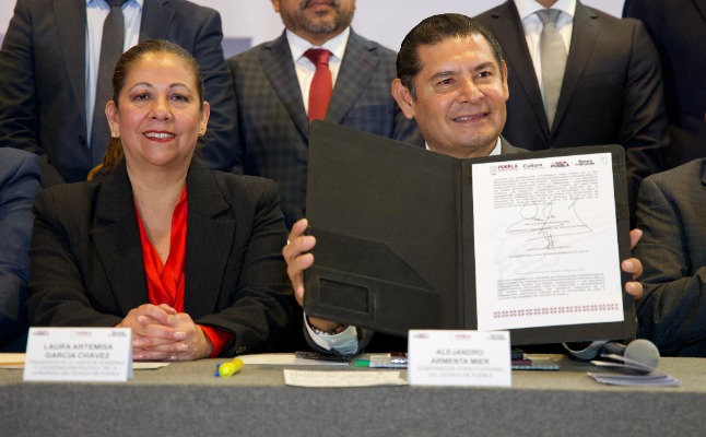 Foto: Cortesía Gobierno de Puebla mantendrá investigación contra responsables por la deuda del Barroco