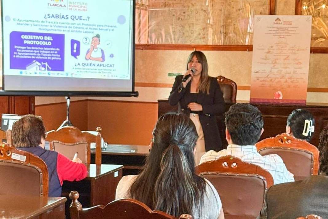 Capacitan en Tlaxcala para prevenir la violencia laboral y crear espacios seguros