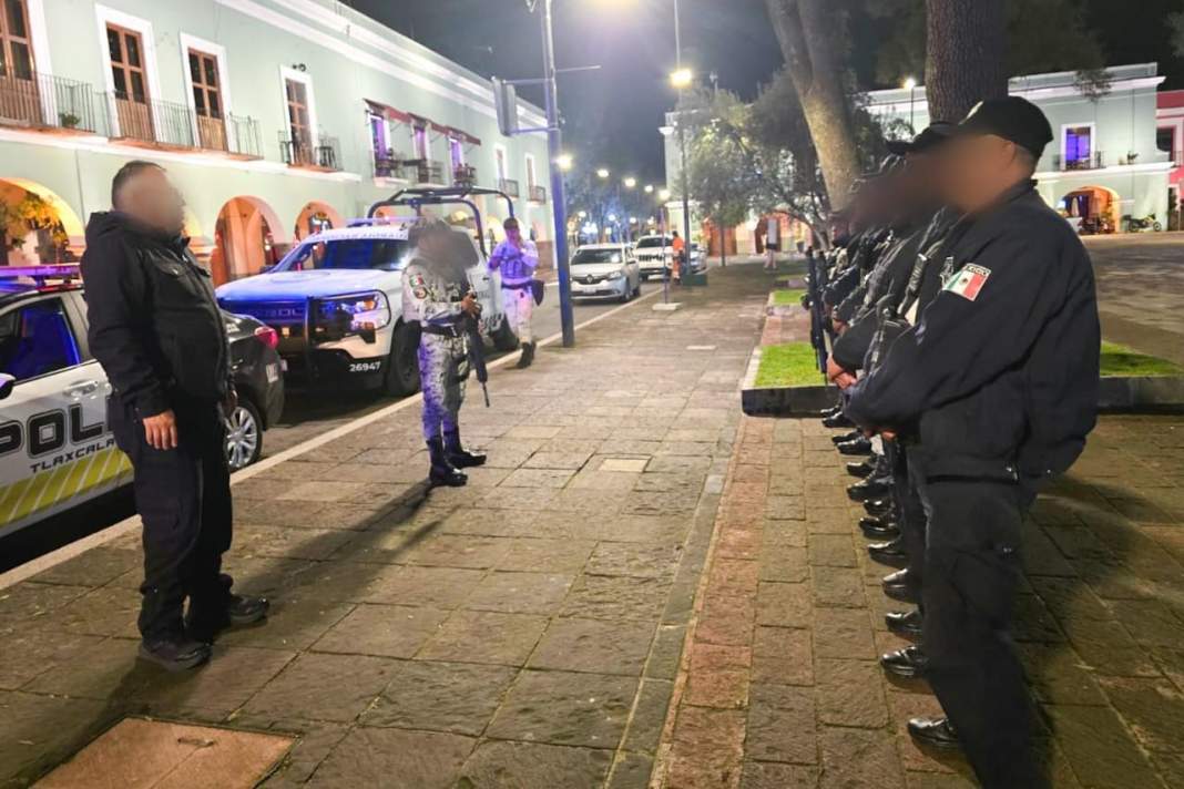 Tlaxcala refuerza la seguridad con operativo conjunto para proteger familias