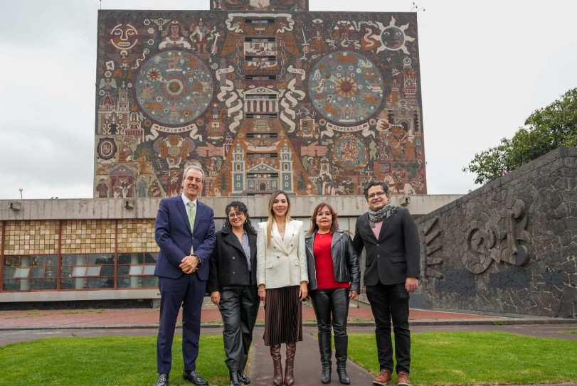 Foto: Cortesía Firma histórica entre el Ayuntamiento de Puebla y el CIEG-UNAM