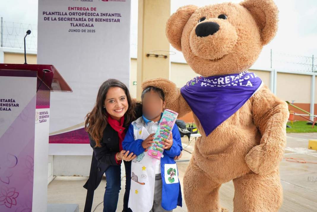 Tlaxcala entrega 167 plantillas ortopédicas para mejorar salud infantil