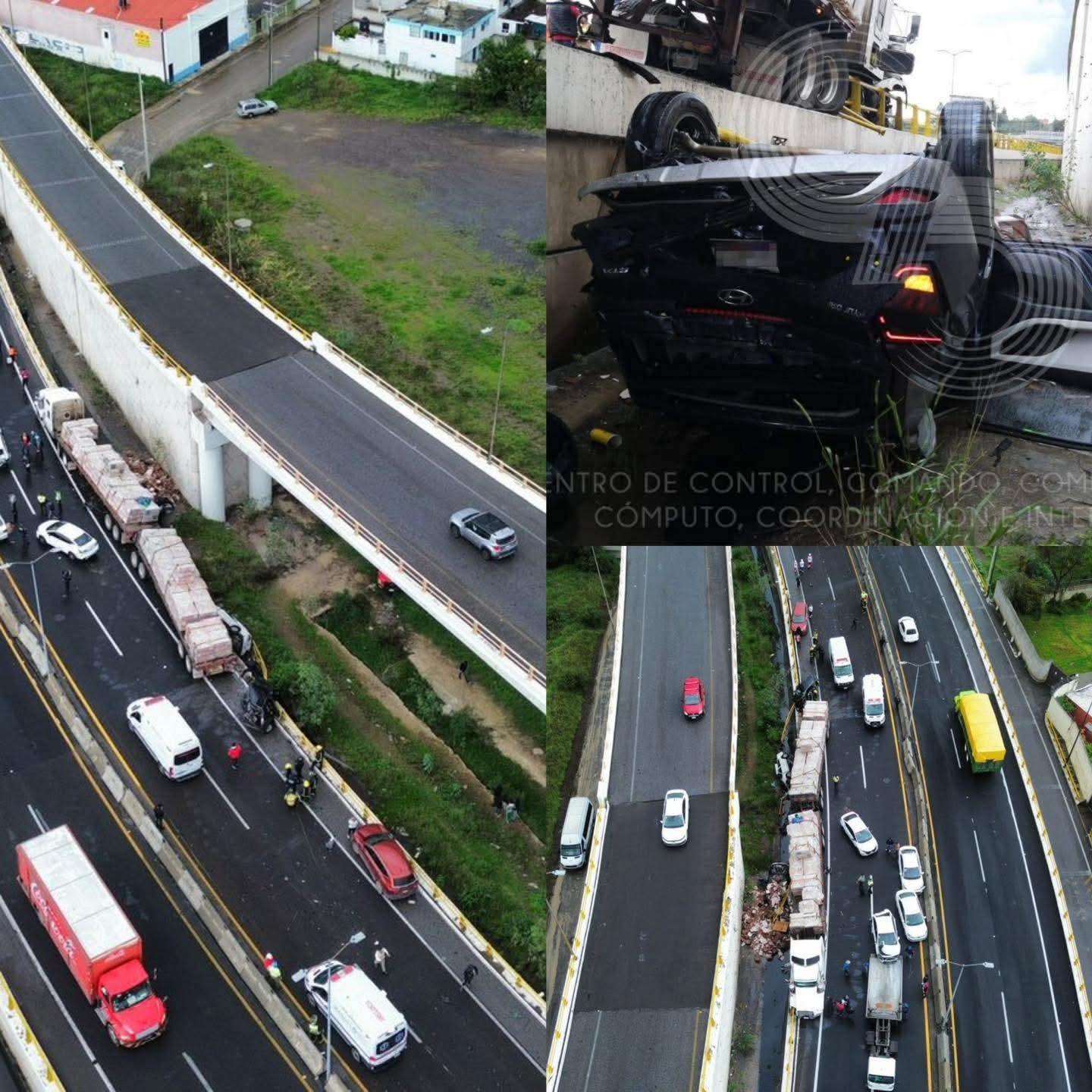 Desmienten huida de chófer en carambola, empresa asumirá responsabilidad