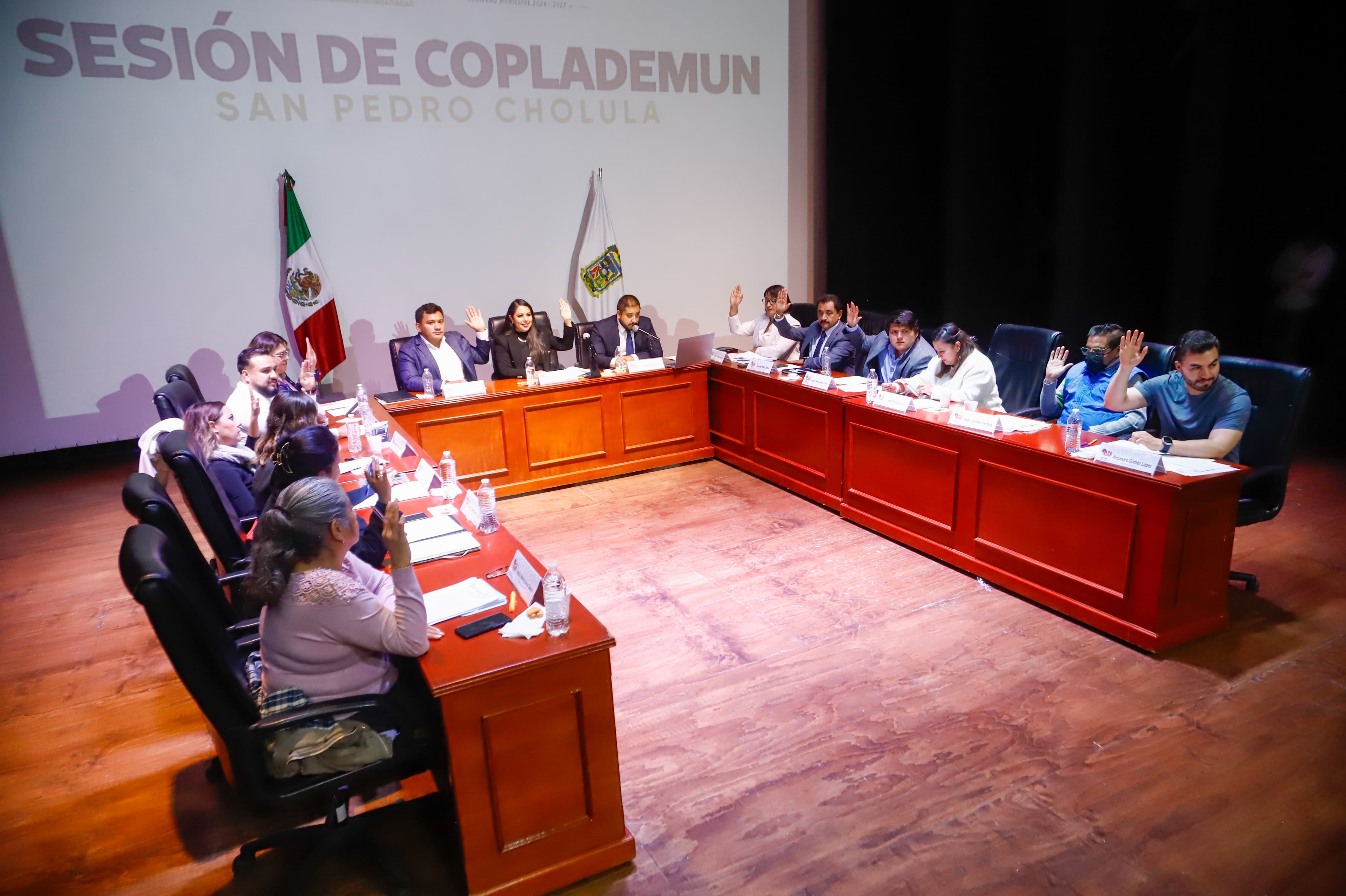 Histórico: aprueban obra pública en todas las juntas auxiliares de San Pedro Cholula para este 2025