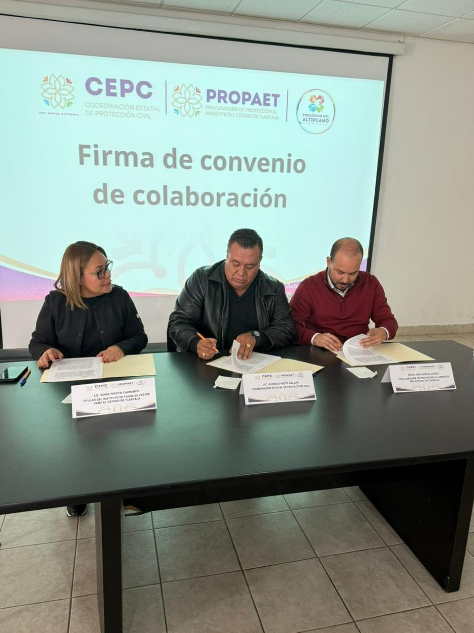 Tlaxcala refuerza protección ambiental con convenio por fauna silvestre