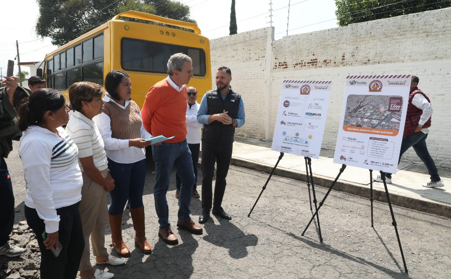 Foto: Cortesía Campaña "Bacheando Puebla" avanza en más de 110 colonias