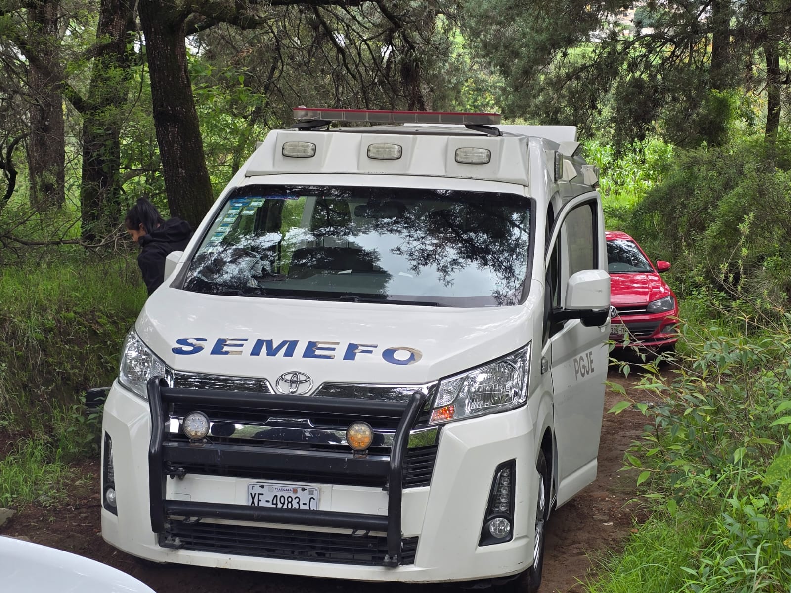allan a hombre con tiro en la cabeza, fue abandonado en un terreno baldío de Tetlatlahuca