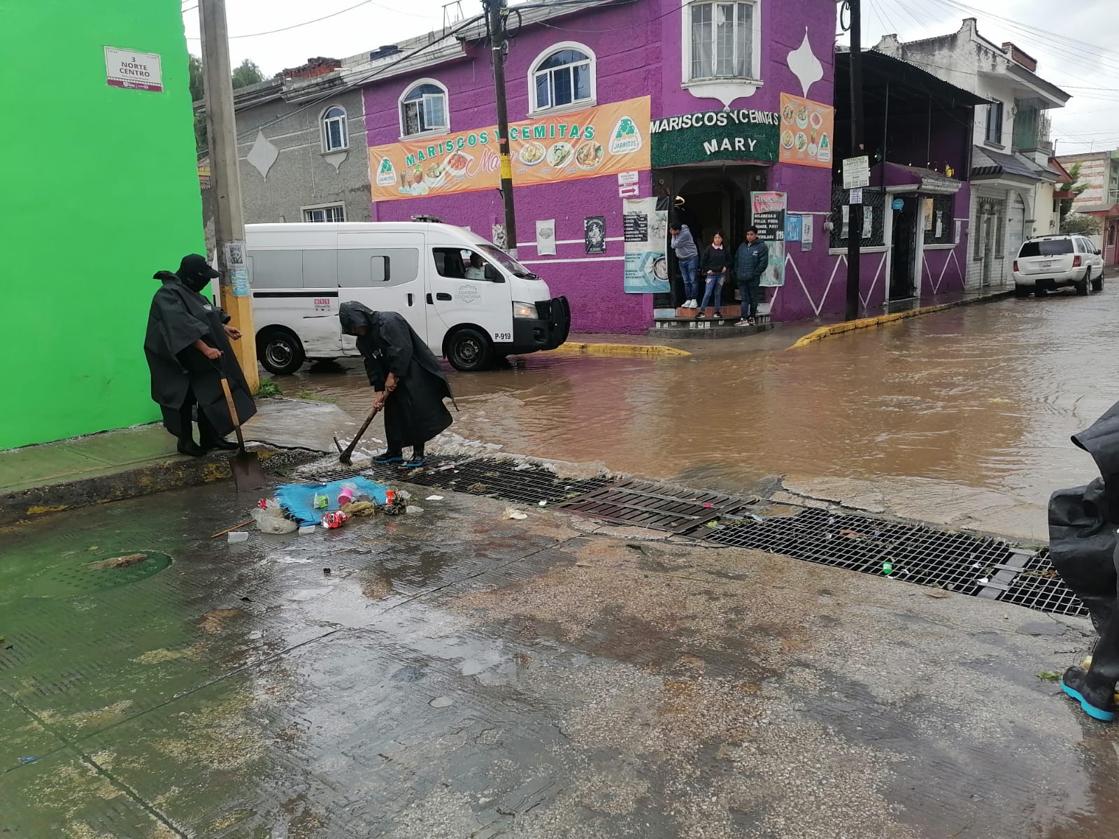 Gobierno de San Pedro Cholula atiende contingencia por lluvias con saldo blanco