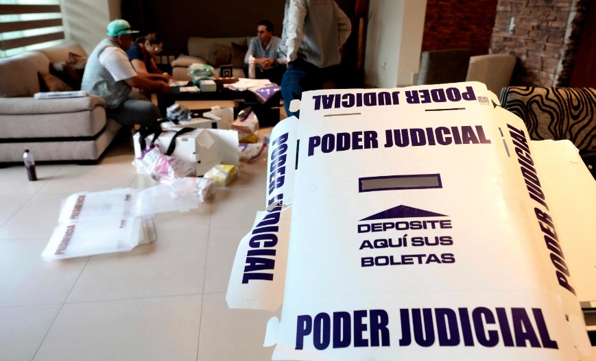 Foto: Cortesía INE reporta baja participación en elección histórica del Poder Judicial