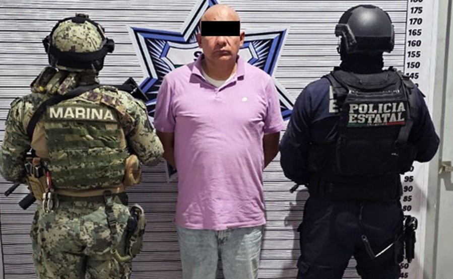 Foto: Cortesía Capturan a presunto extorsionador en el Centro Histórico de Puebla