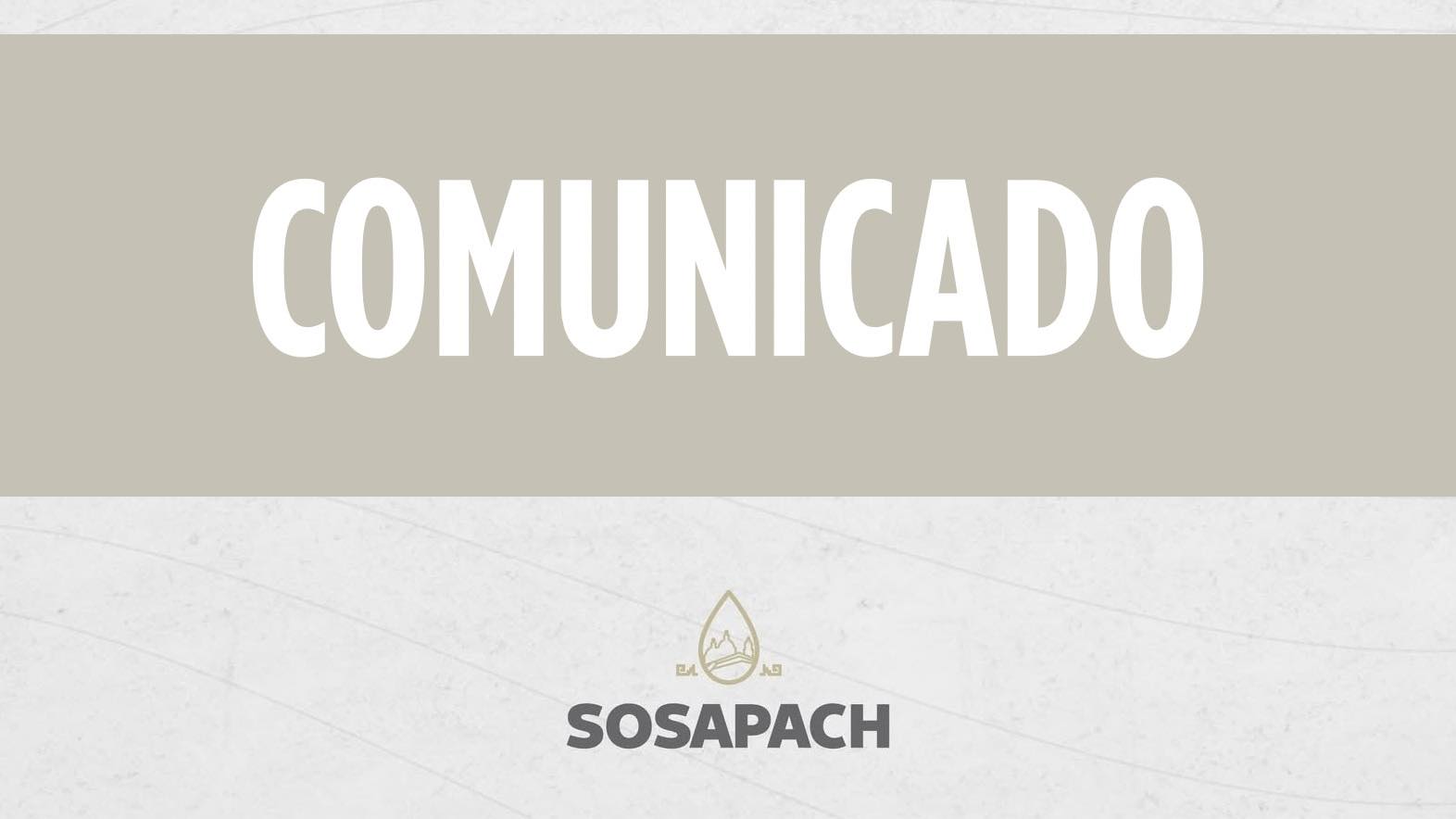 Comunicado oficial Sosapach y Agua de Puebla Para Todos, trabajan de manera coordinada para resolver afectaciones en Santiago Momoxpan