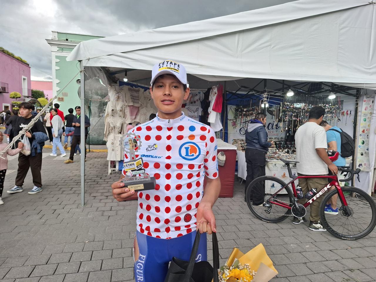 Max Luca Cano destaca en L’Étape Tlaxcala con solo 18 años