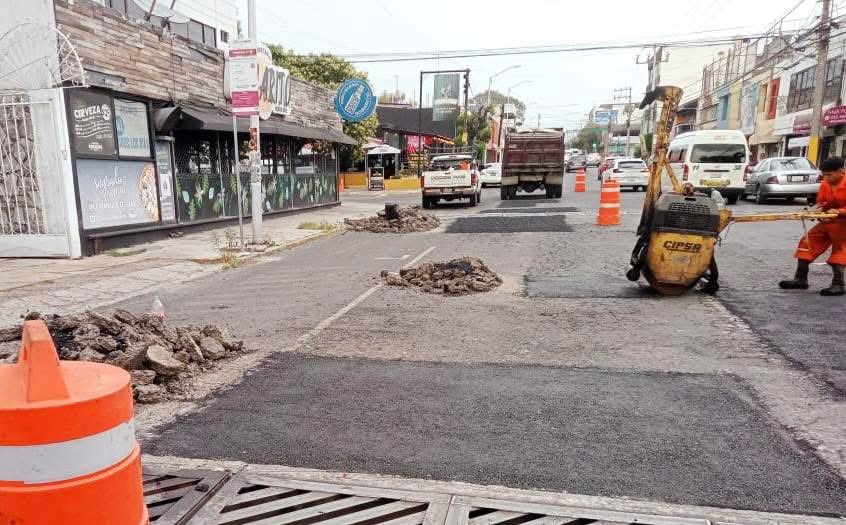 Foto: Cortesía Gobierno de Puebla exige a Agua de Puebla reparar daños viales causados por sus obras
